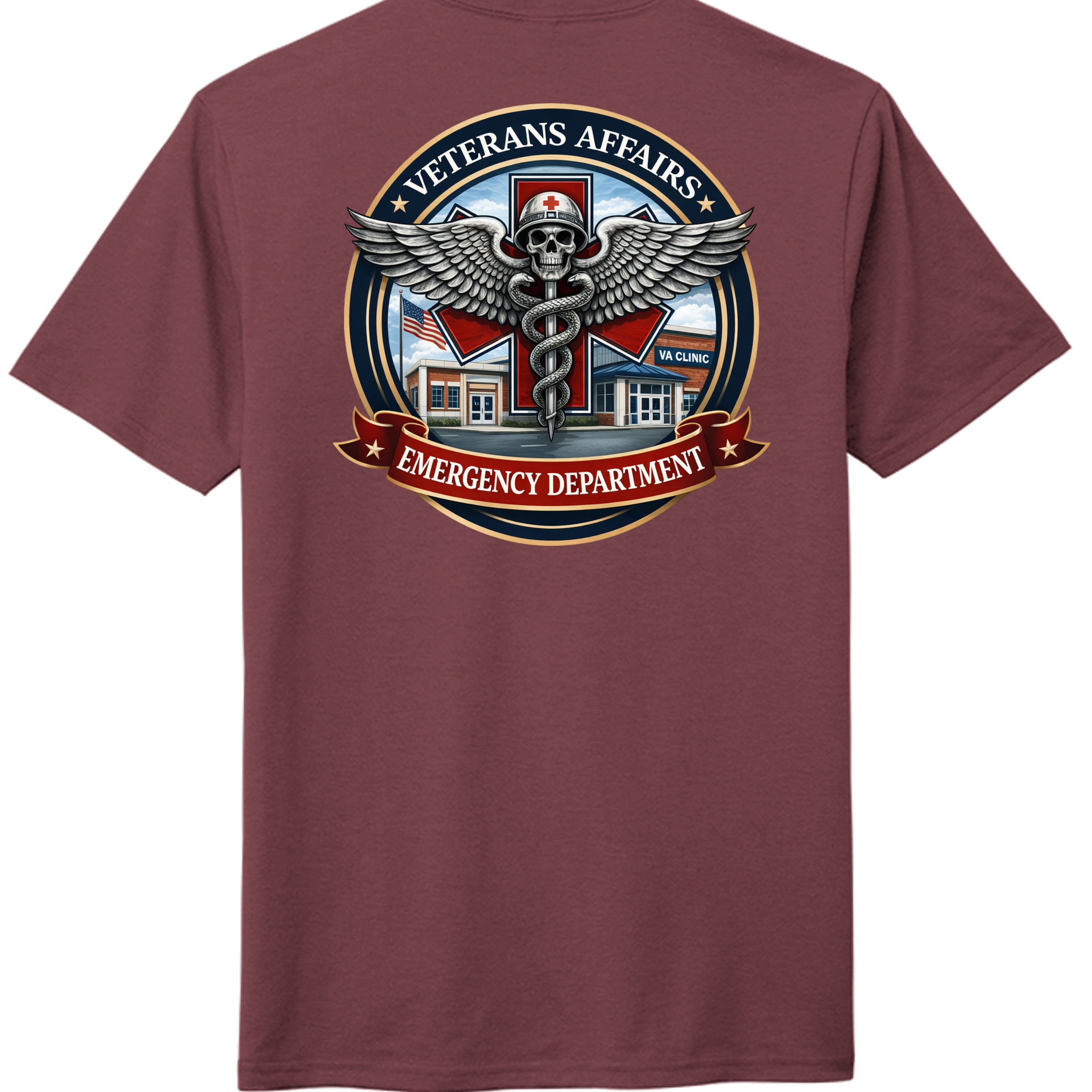 Maroon Frost - DM130 - BACK