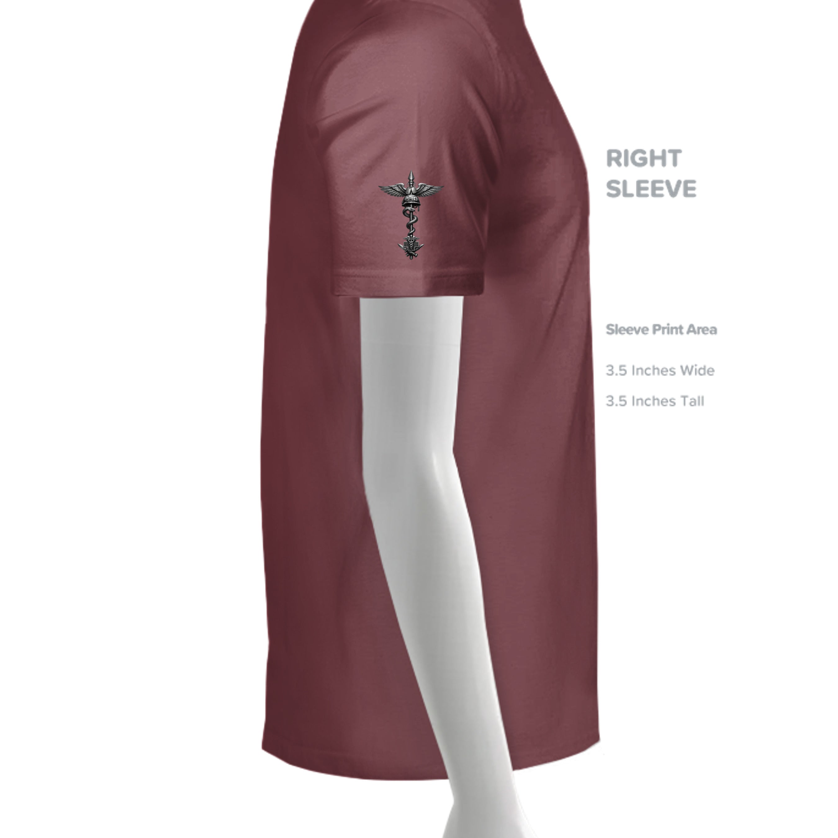 Maroon Frost - DM130 - SLEEVE_RIGHT