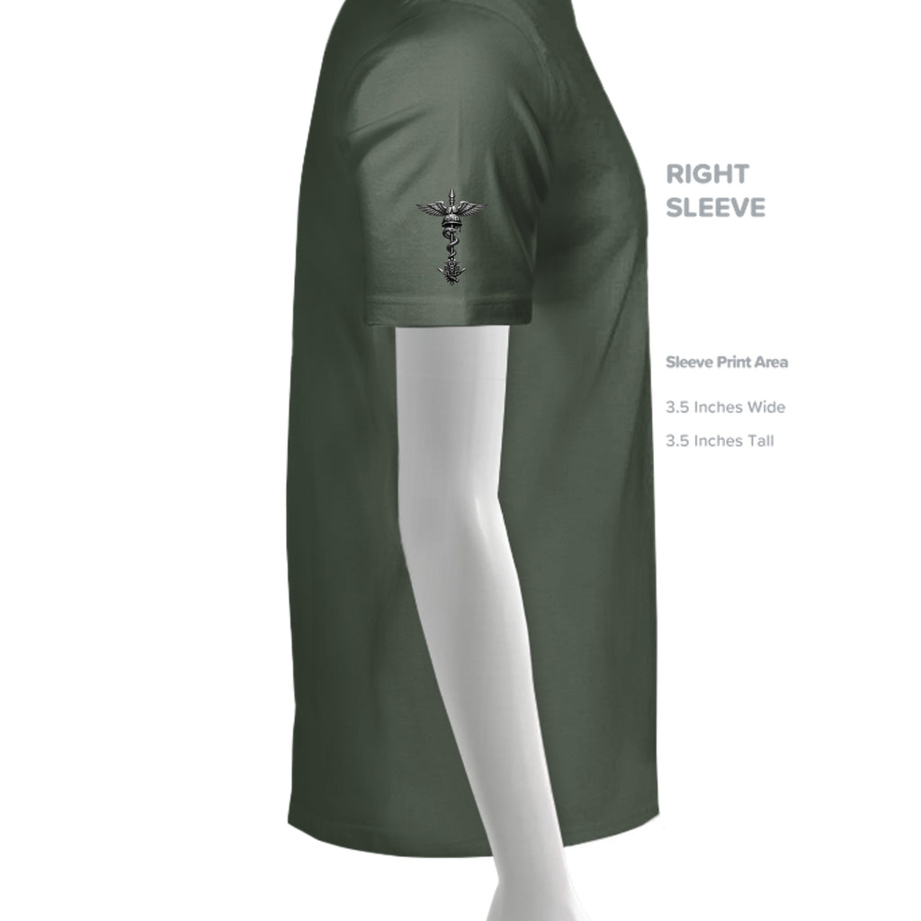 Heathered Forest Green - DM130 - SLEEVE_RIGHT