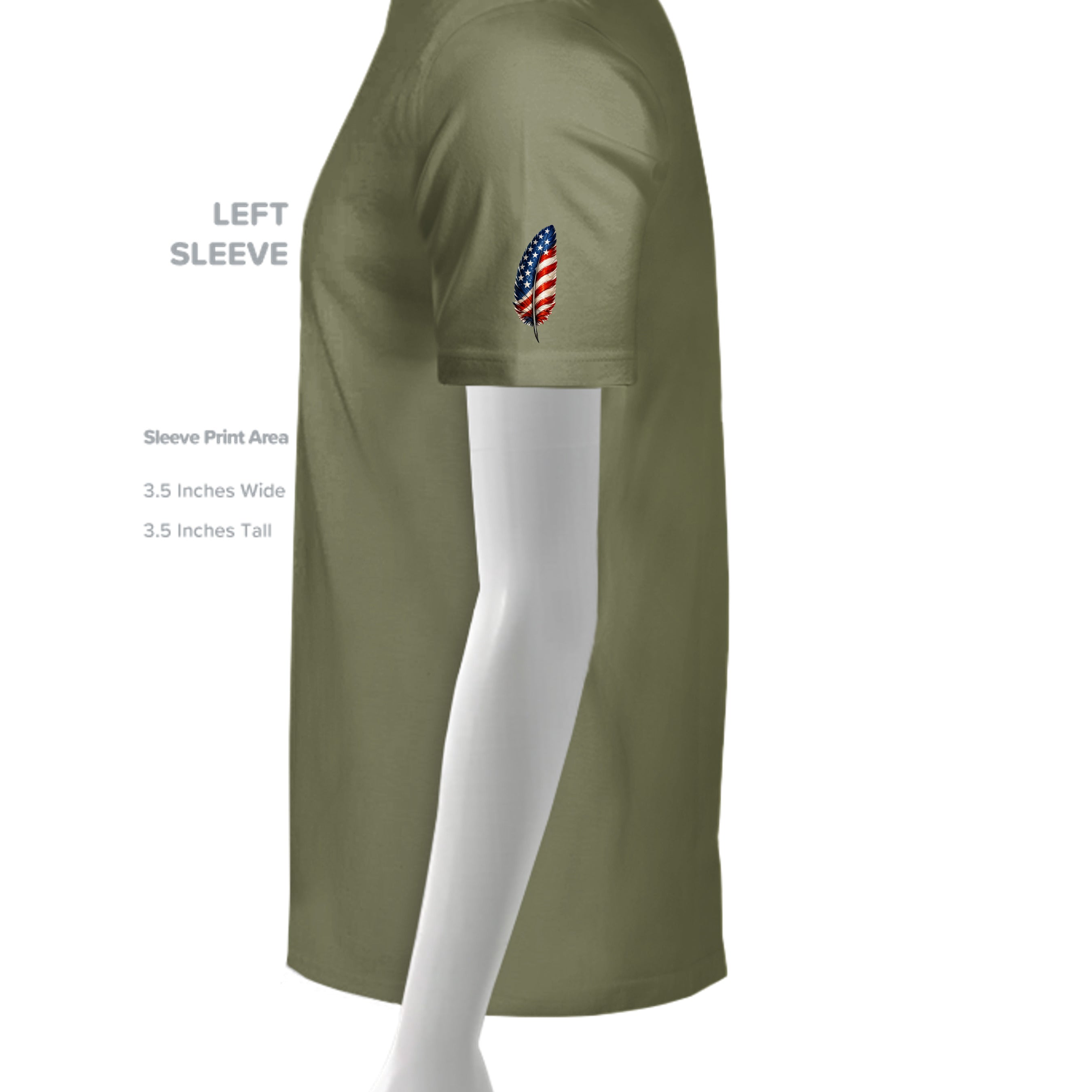 Military Green Frost - DM1350L - SLEEVE_LEFT
