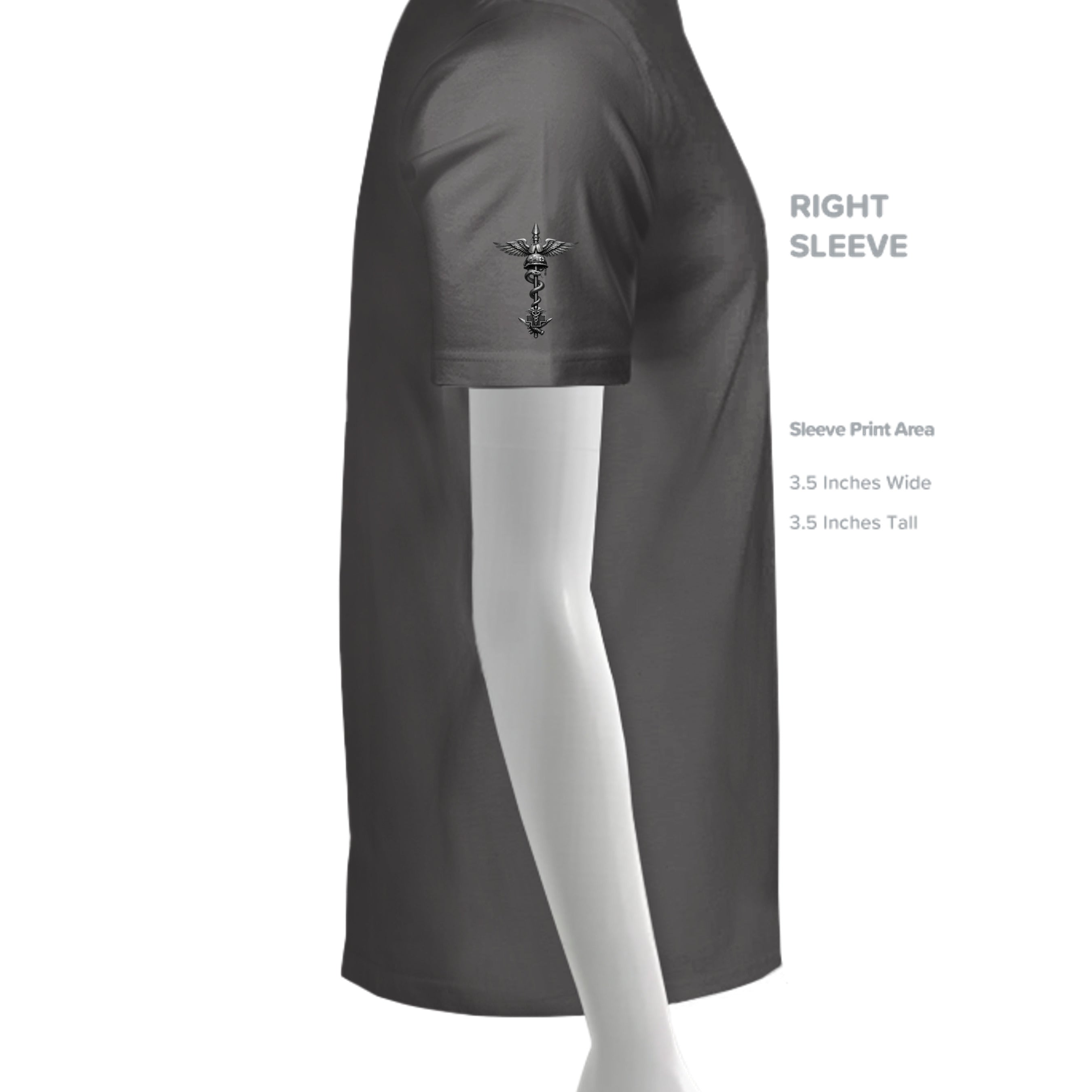 Heathered Charcoal - DM1350L - SLEEVE_RIGHT