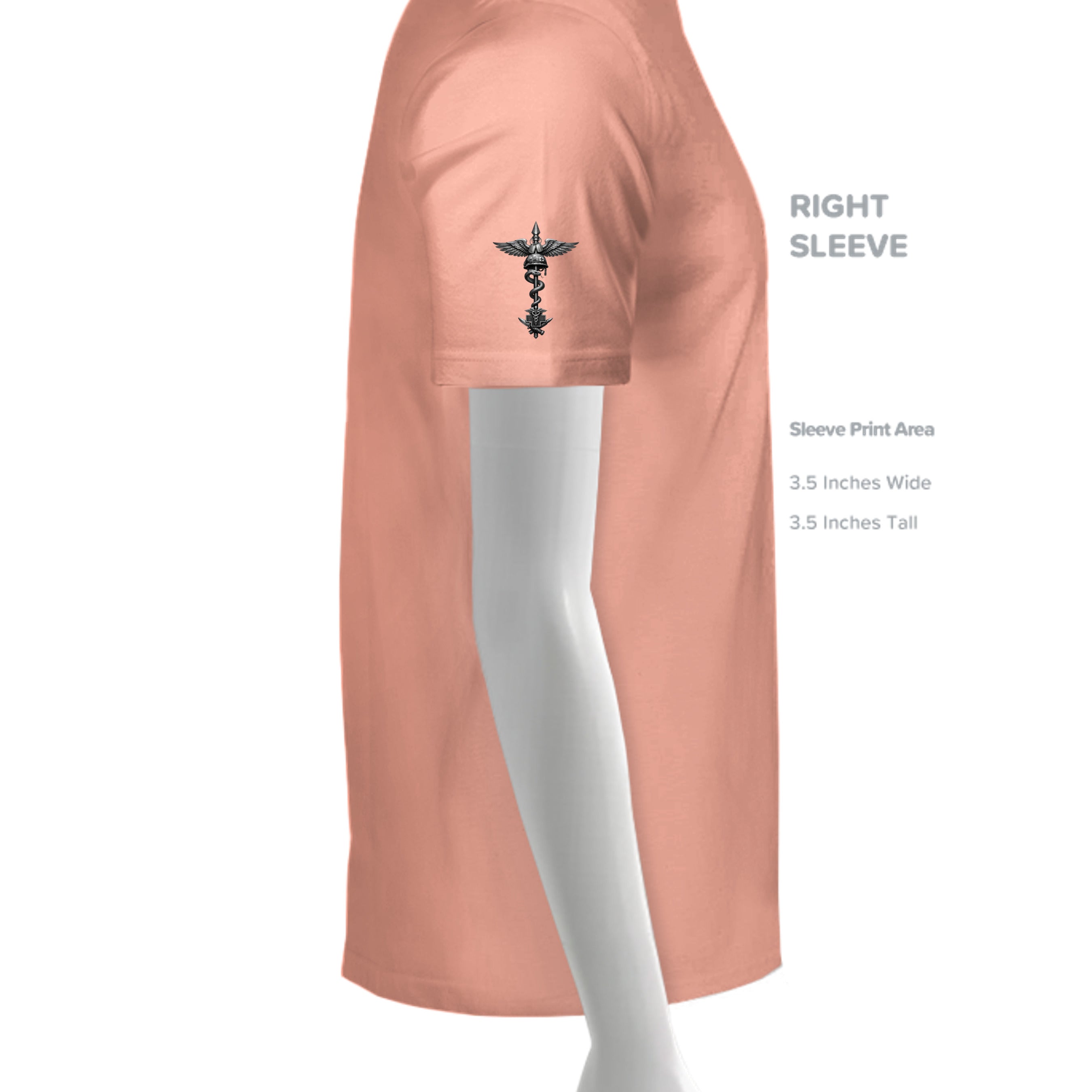 Heathered Dusty Peach - DM1350L - SLEEVE_RIGHT