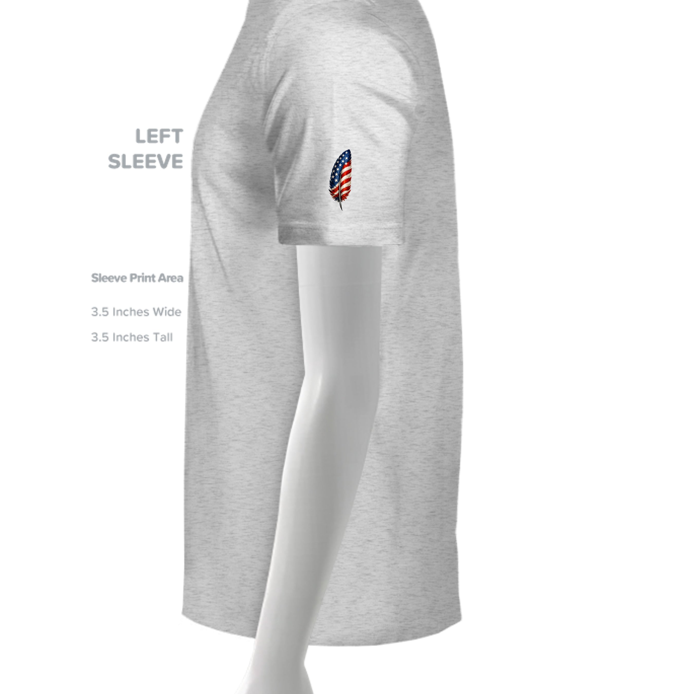 HEATHER WHITE - 6010 - SLEEVE_LEFT